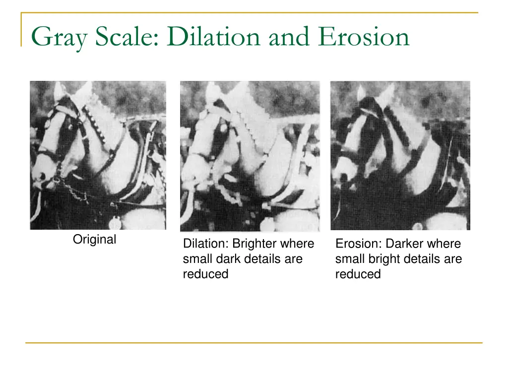 gray scale dilation and erosion