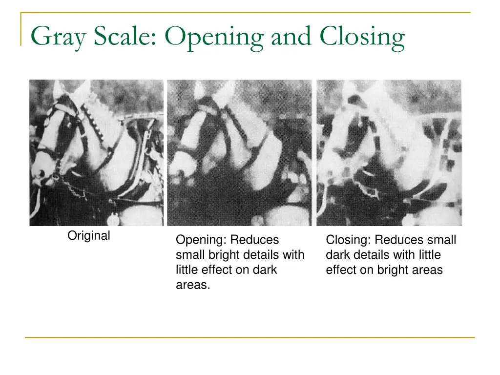 gray scale opening and closing
