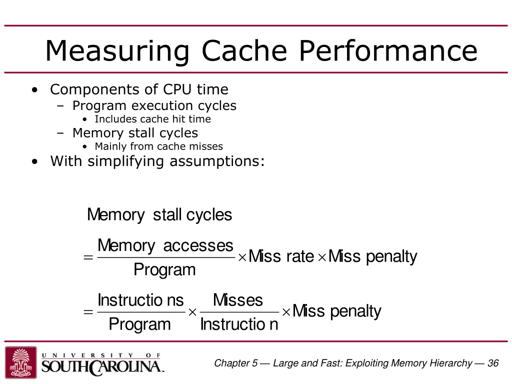 measuring cache performance