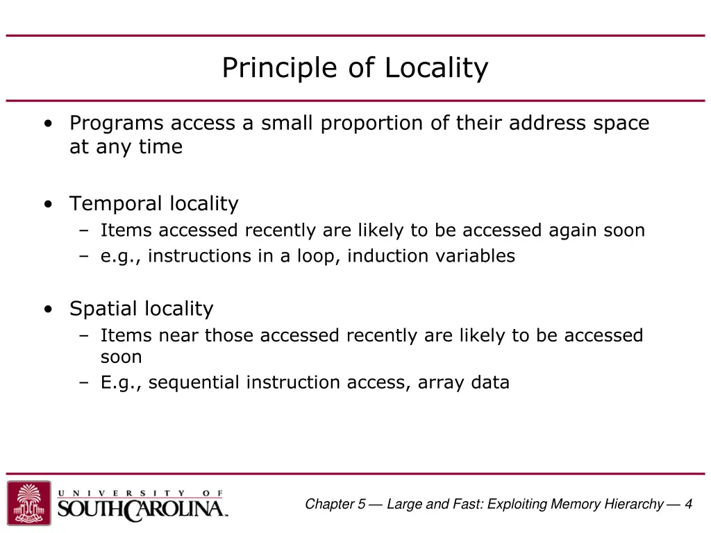 principle of locality