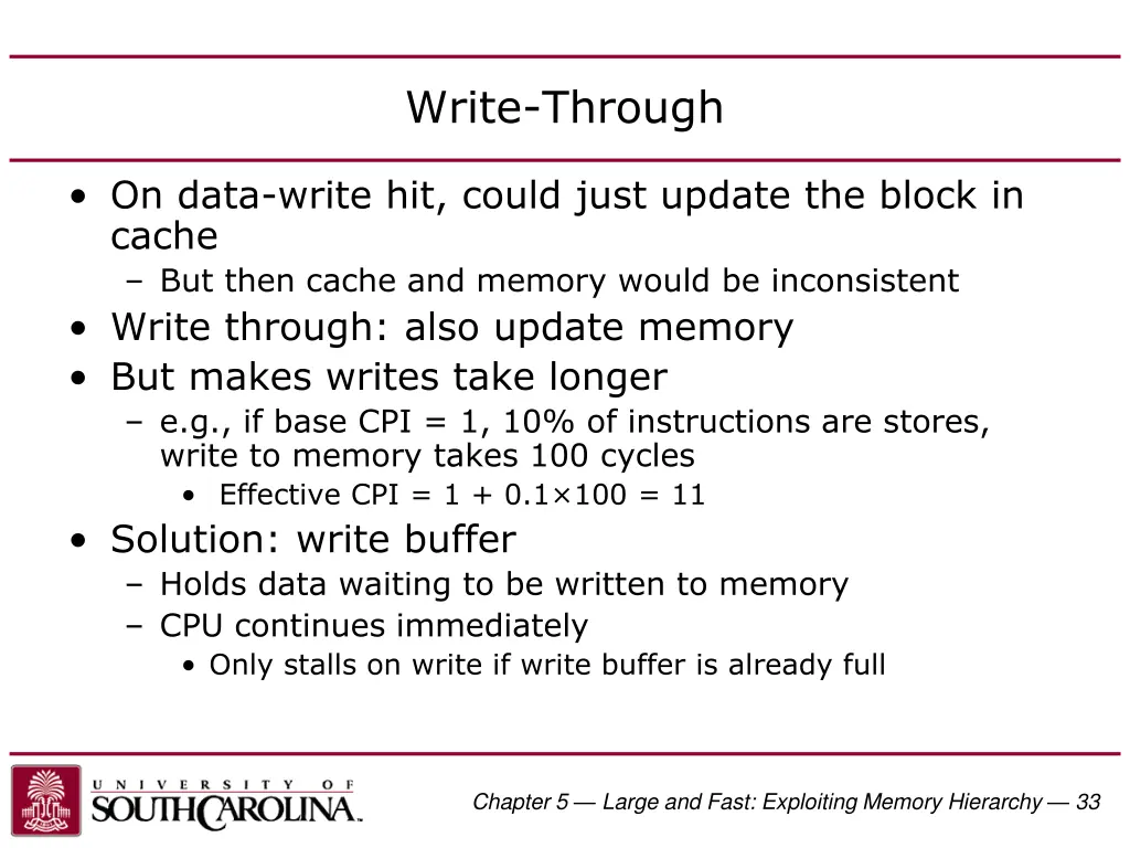 write through