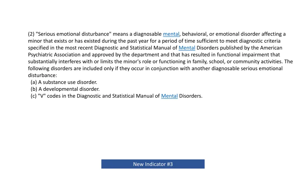2 serious emotional disturbance means