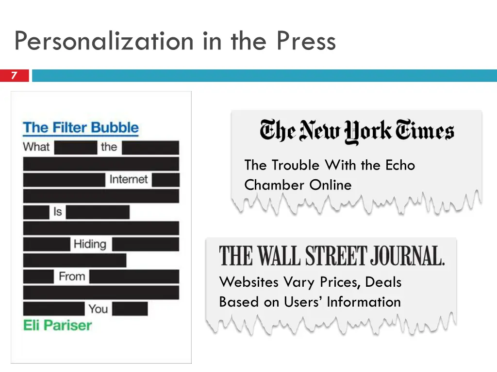 personalization in the press