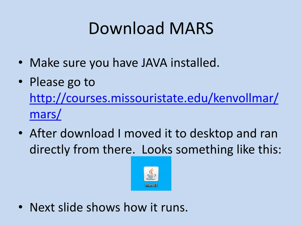 download mars