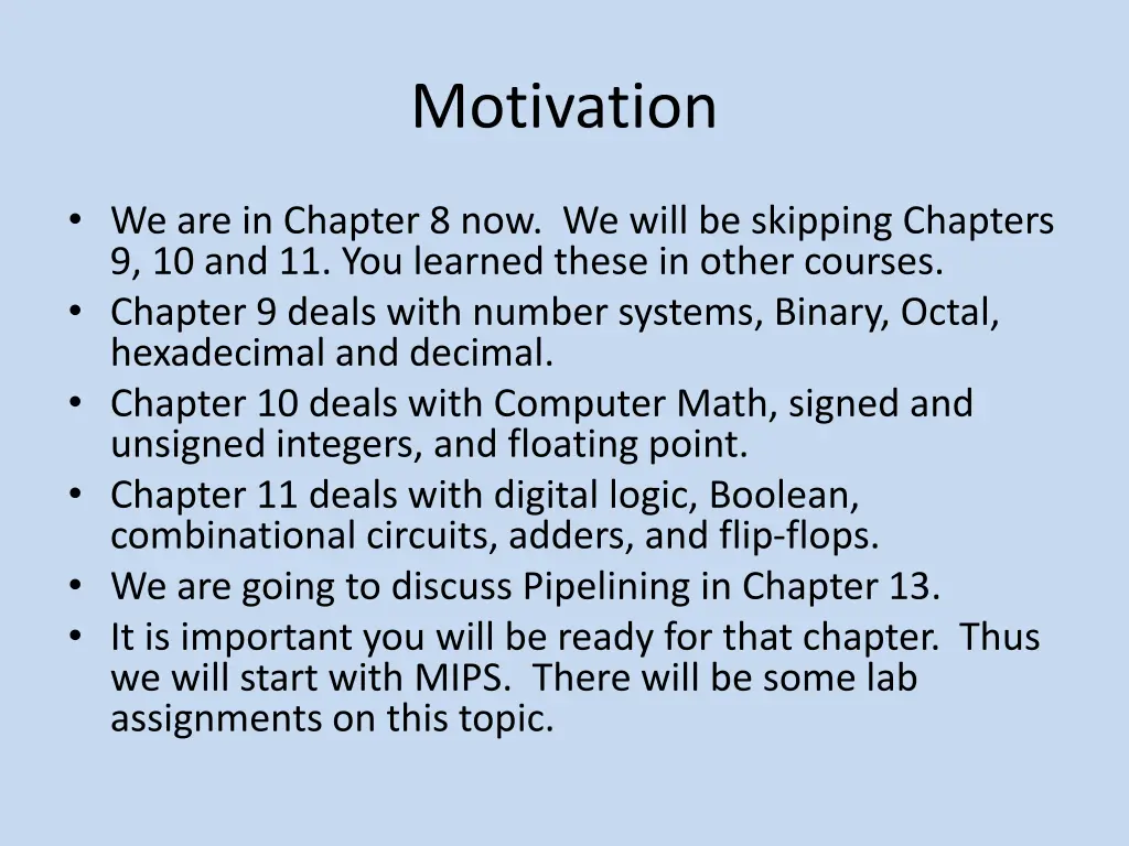 motivation