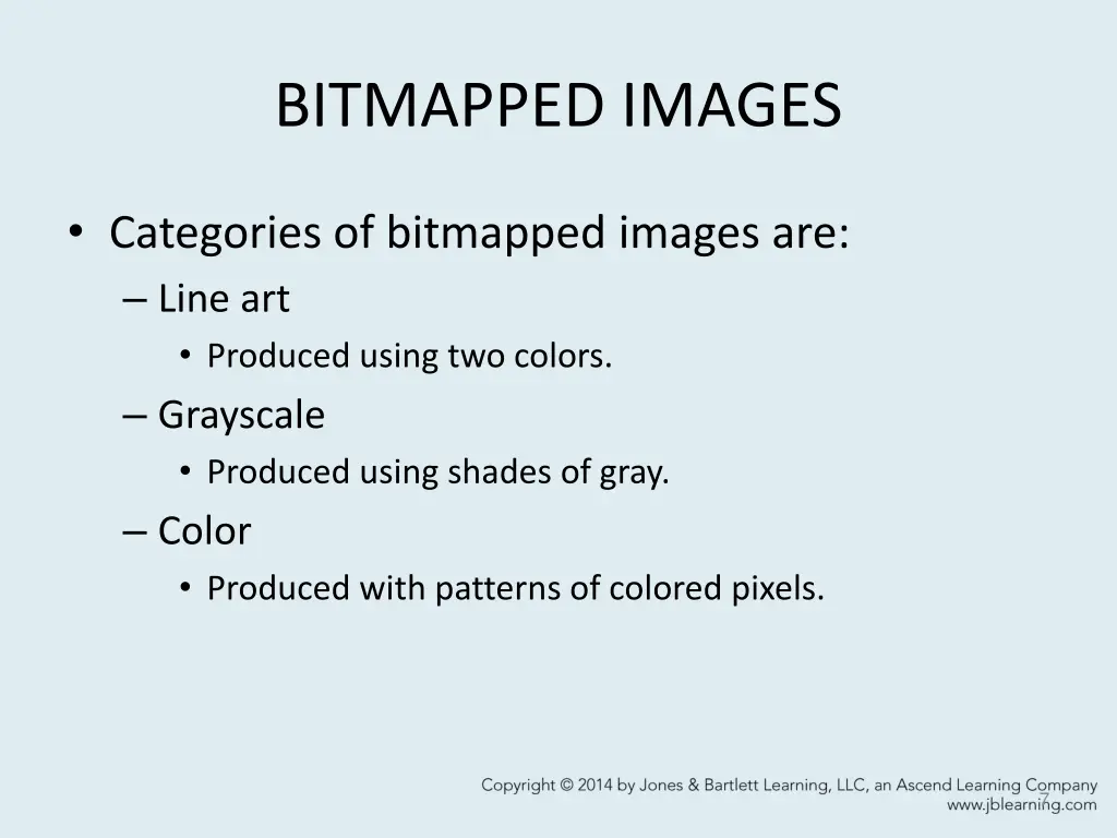 bitmapped images