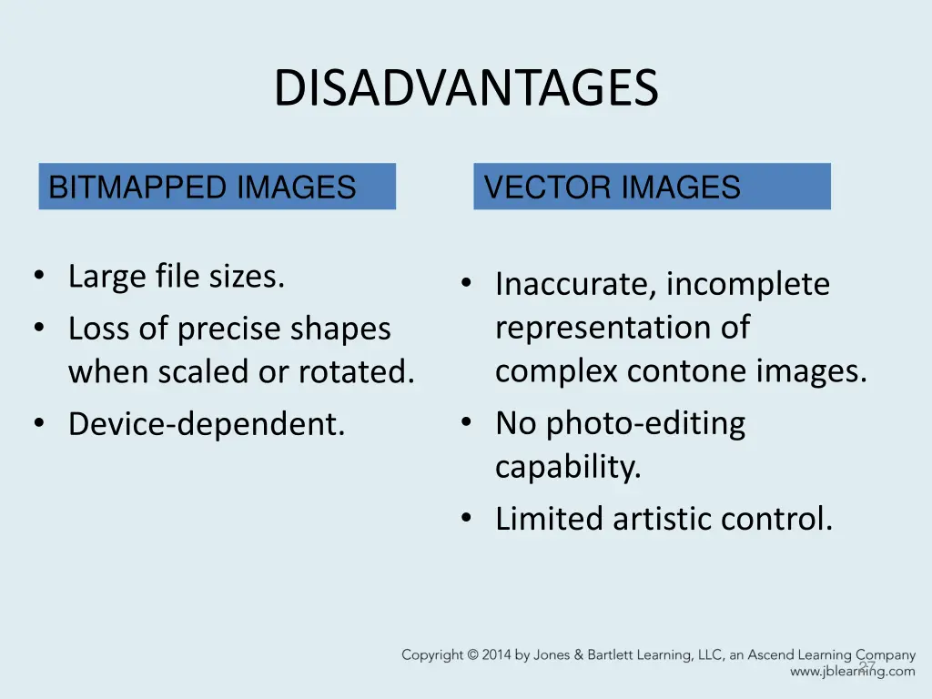 disadvantages