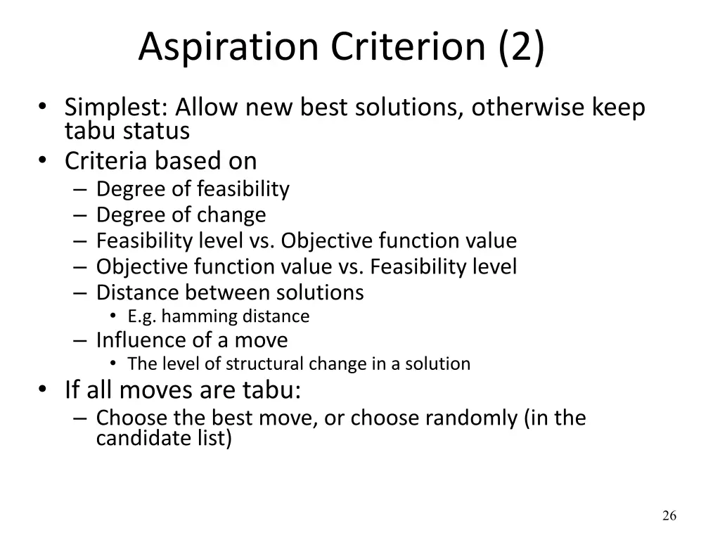 aspiration criterion 2