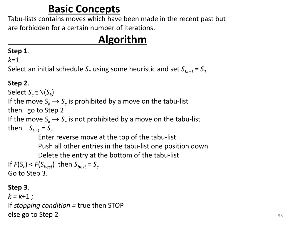 basic concepts