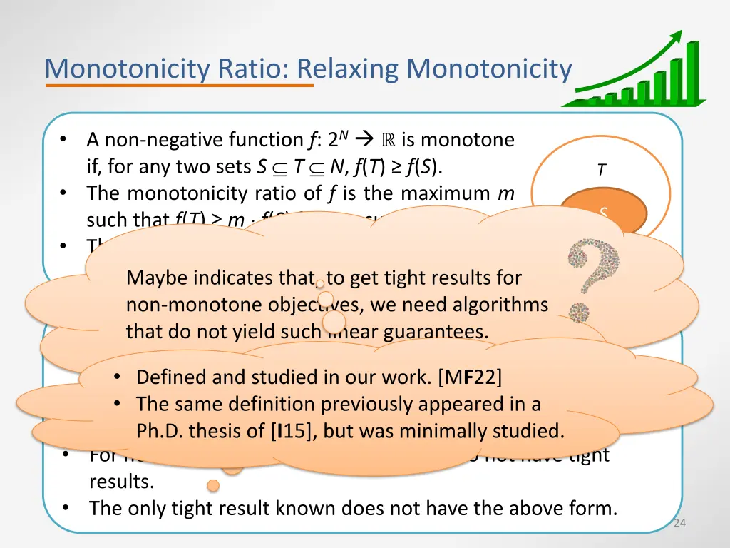 monotonicity ratio relaxing monotonicity
