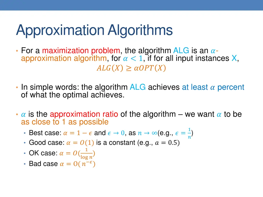 approximation algorithms 2