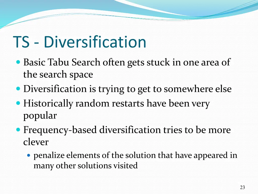 ts diversification