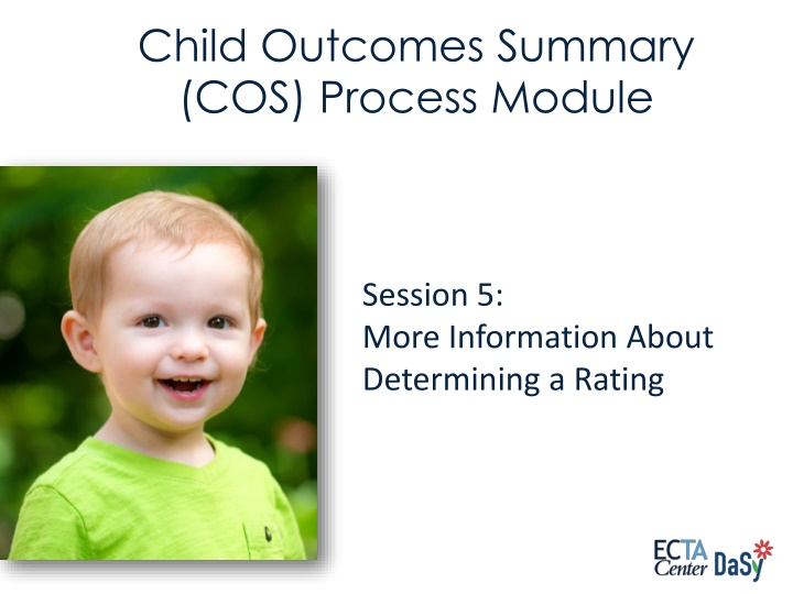child outcomes summary cos process module