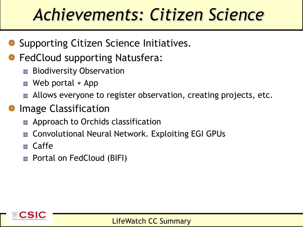 achievements citizen science