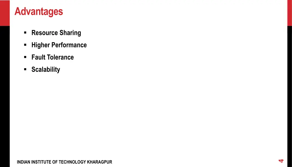 advantages