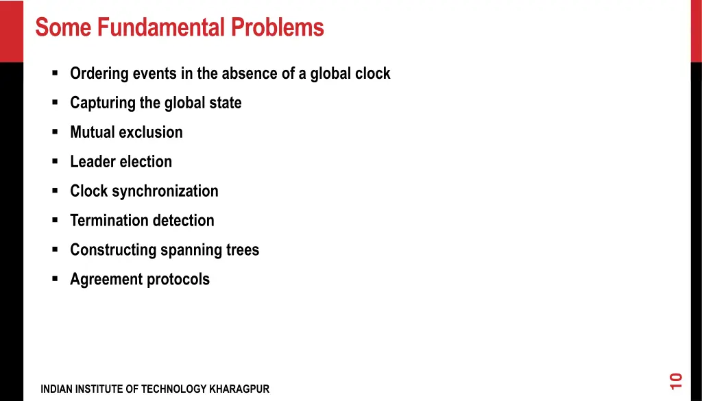 some fundamental problems