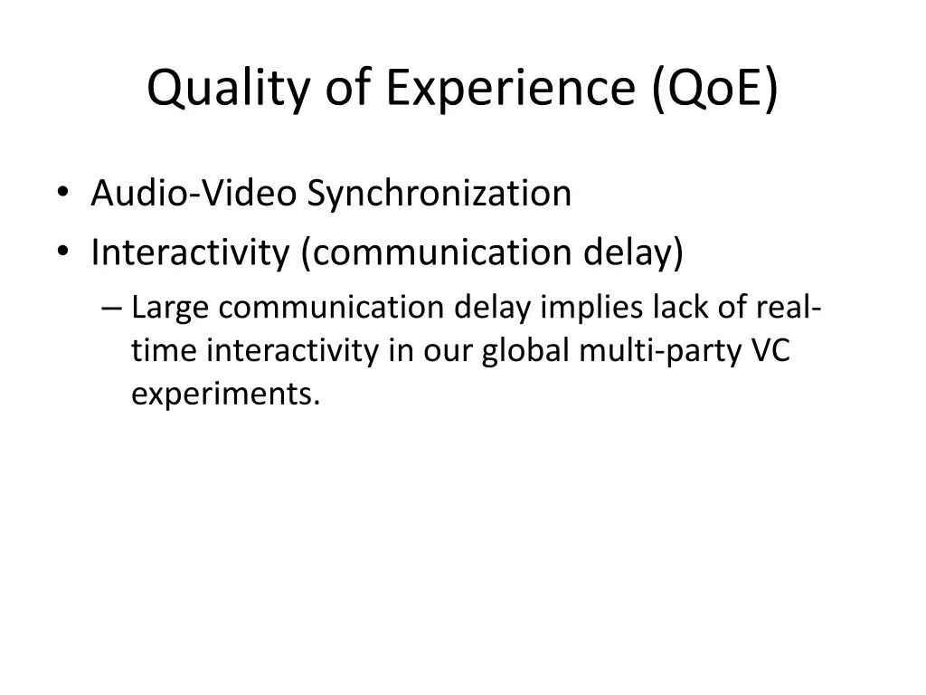 quality of experience qoe 3