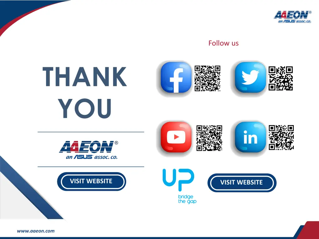 follow us