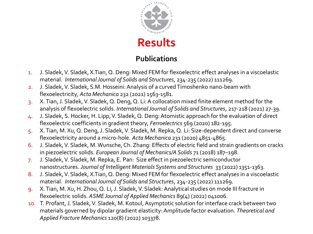 results
