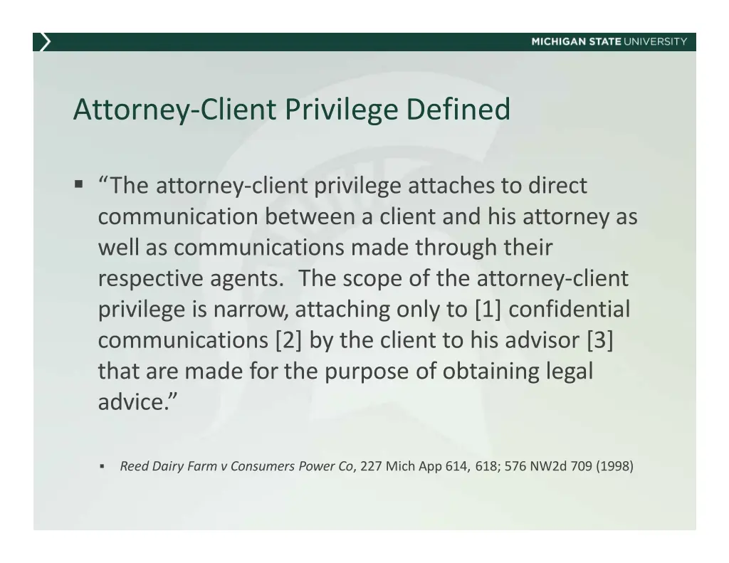 attorney client privilegedefined