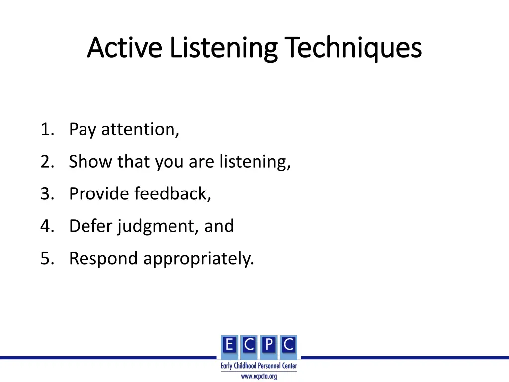 active listening techniques active listening