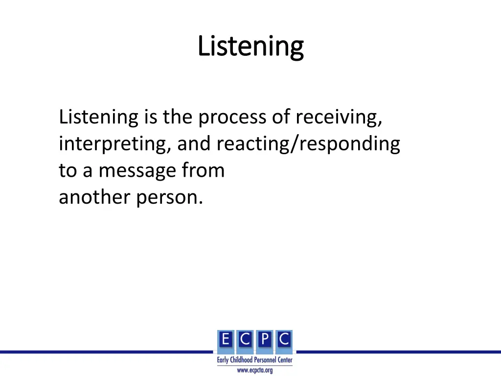 listening listening