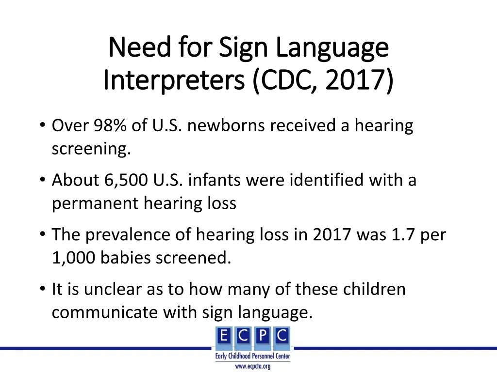 need for sign language need for sign language