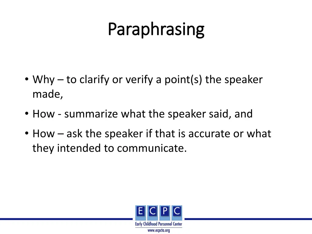 paraphrasing paraphrasing