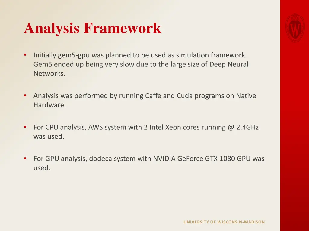 analysis framework