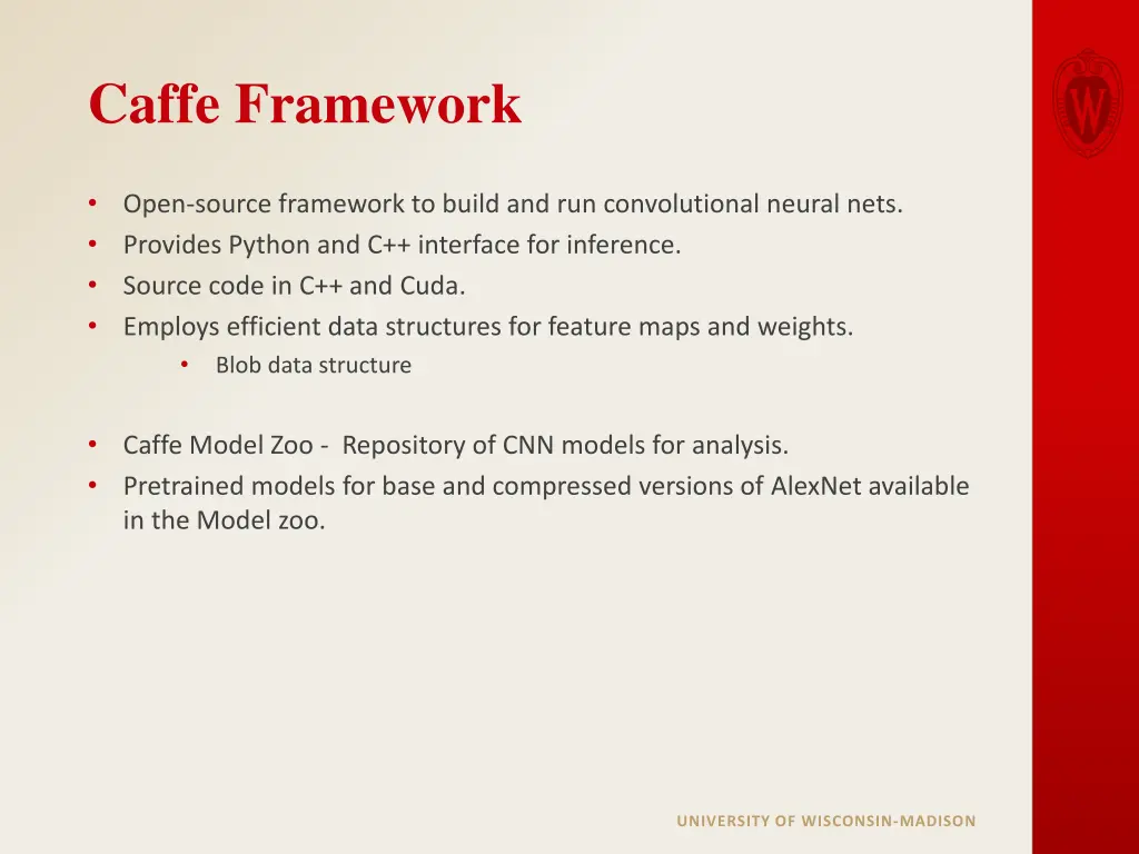caffe framework