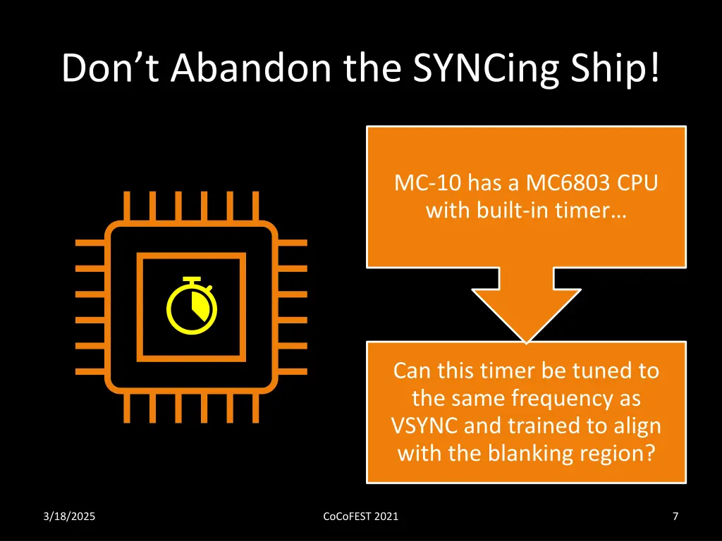 don t abandon the syncing ship