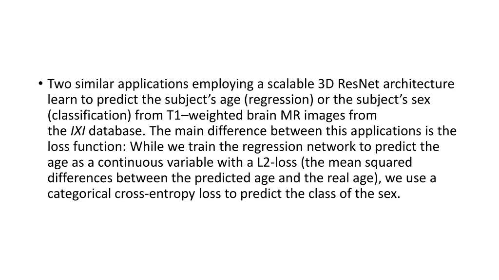 two similar applications employing a scalable