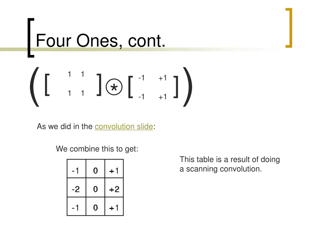 four ones cont 1 1