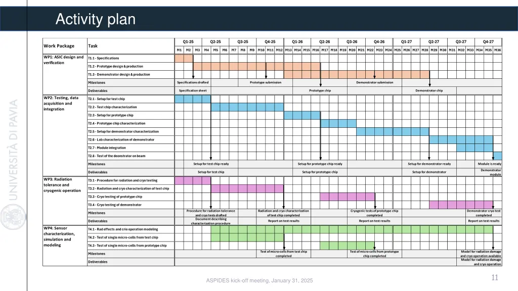 activity plan