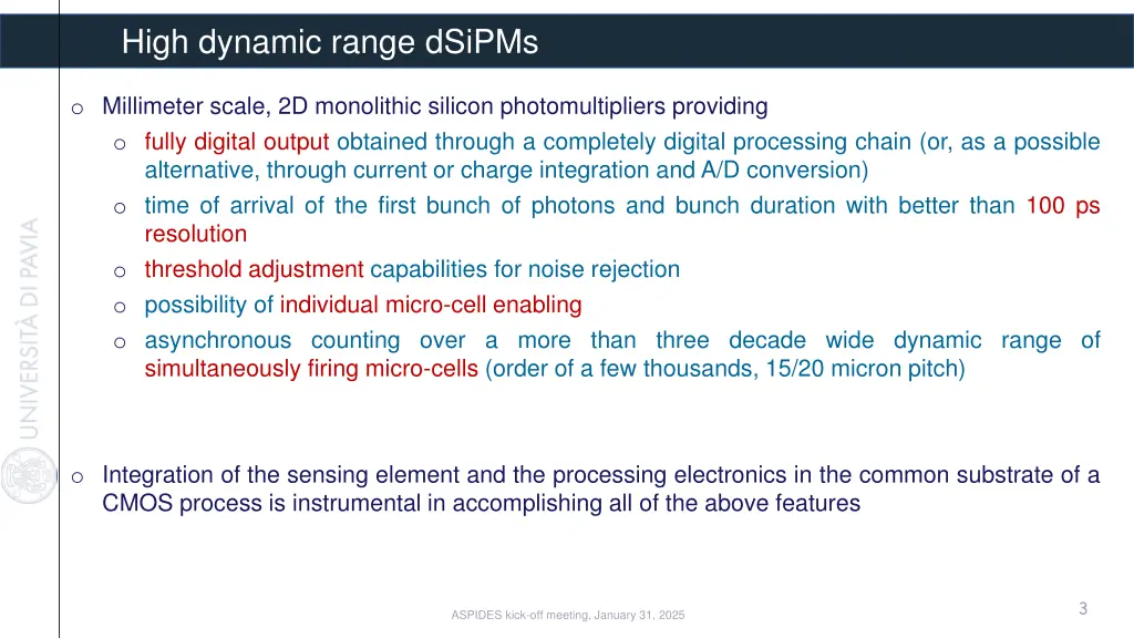 high dynamic range dsipms