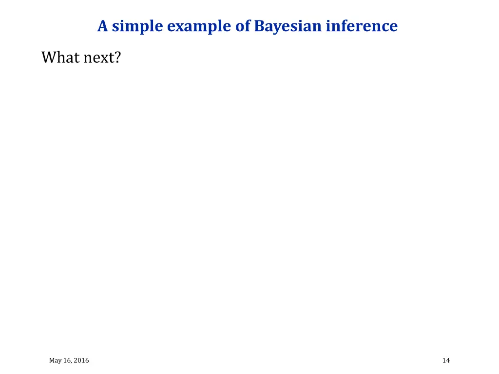a simple example of bayesian inference 1