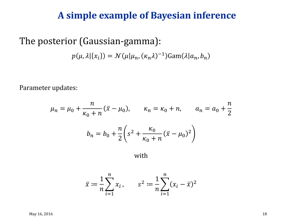 a simple example of bayesian inference 5