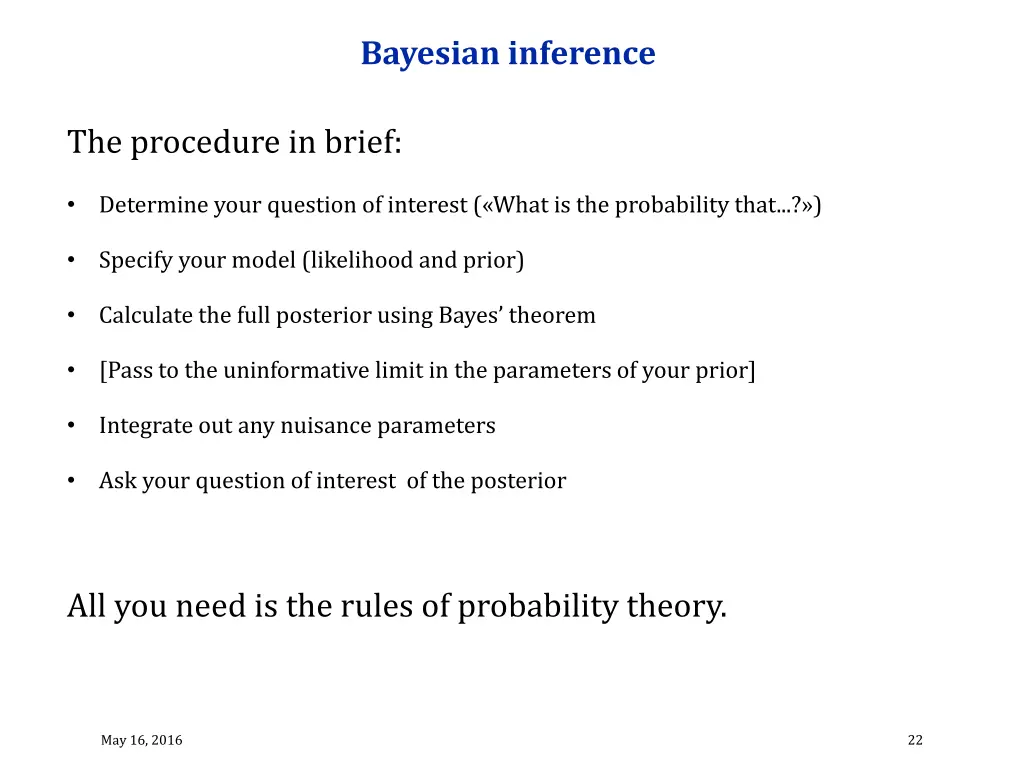 bayesian inference 1