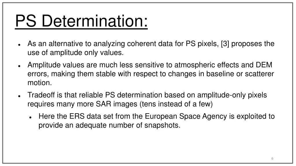 ps determination 1