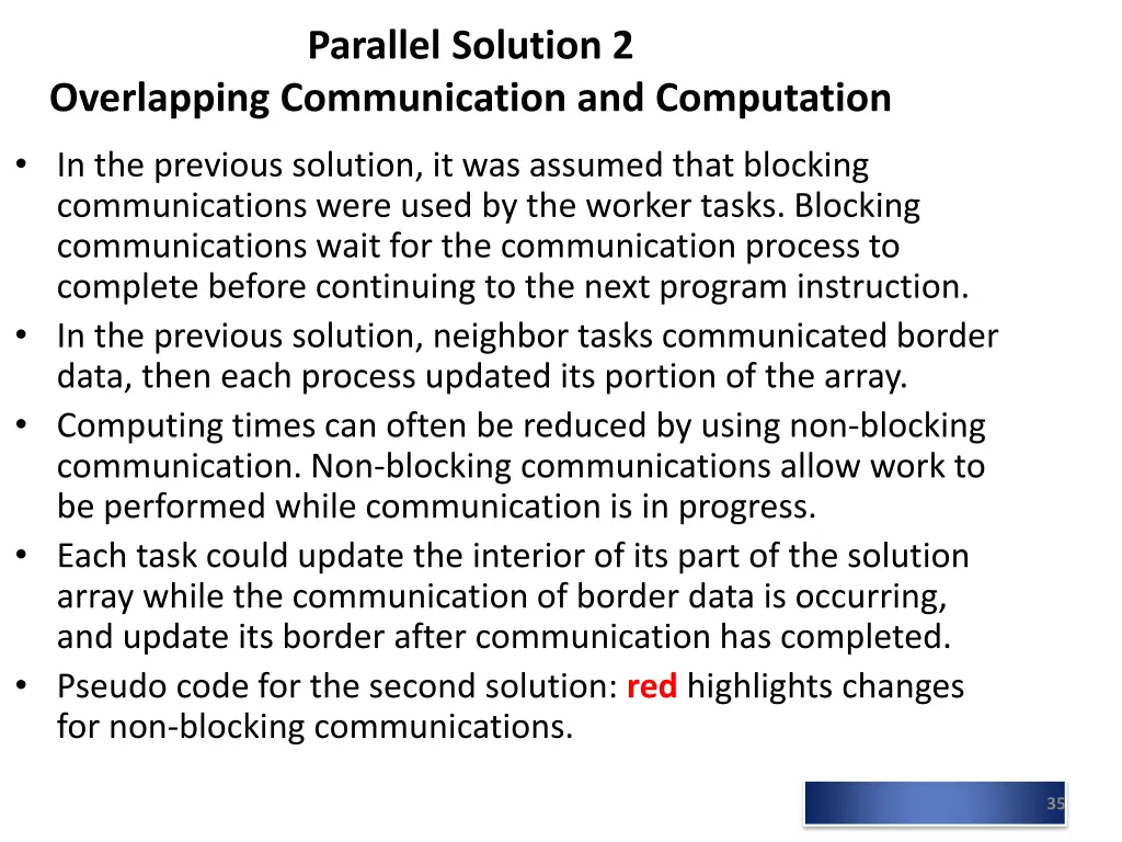 parallel solution 2
