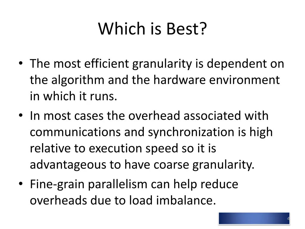 which is best