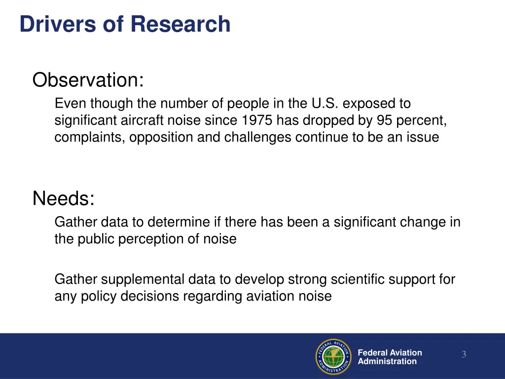 drivers of research