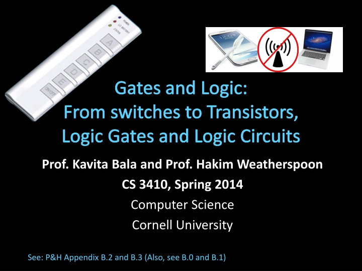 gates and logic from switches to transistors