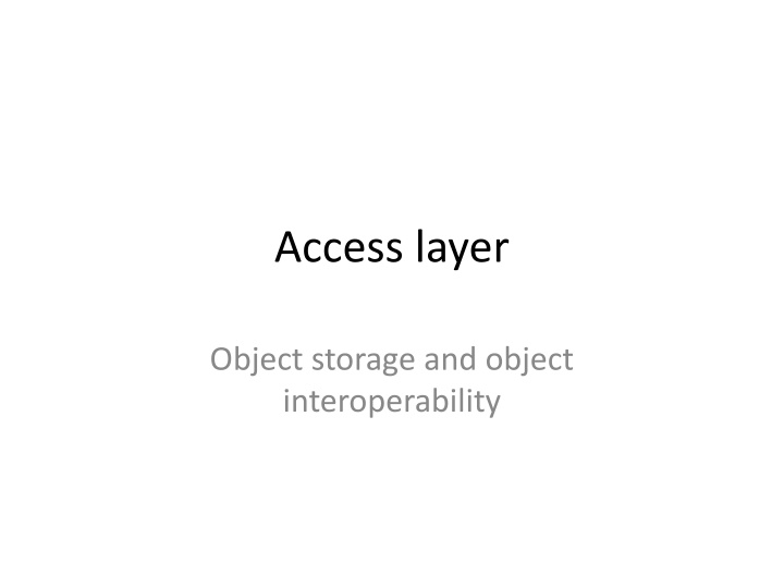 access layer