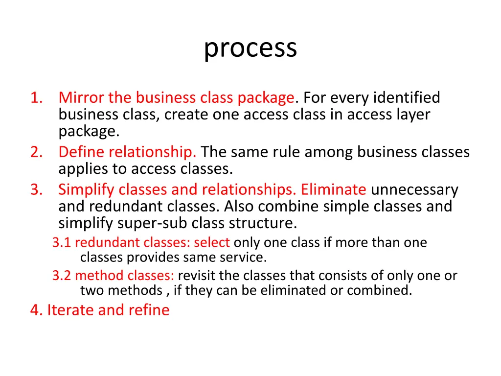 process