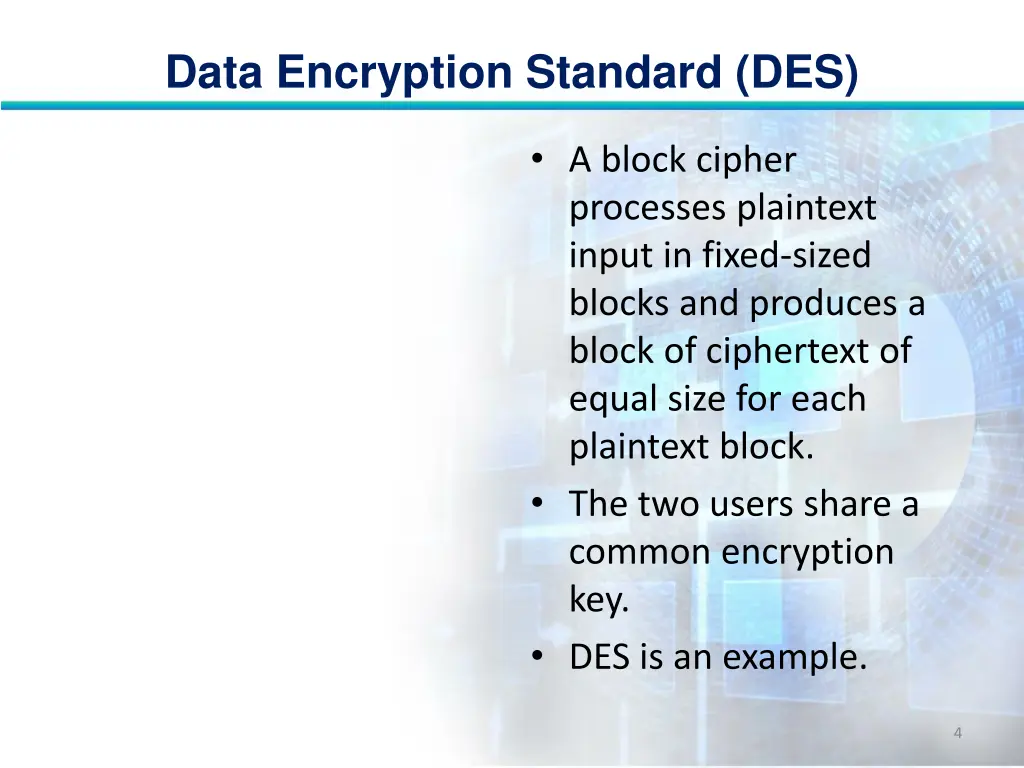 data encryption standard des 3