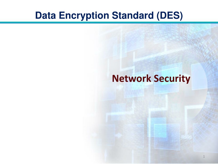 data encryption standard des