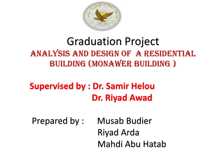 graduation project analysis and design