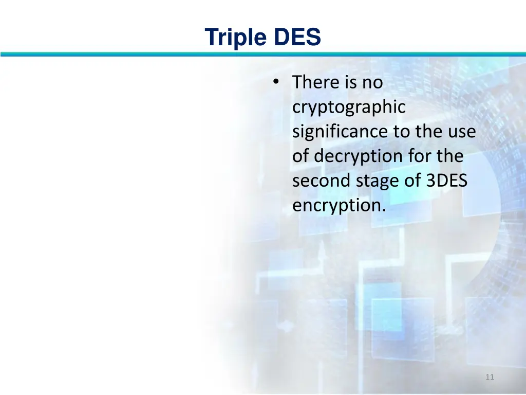 triple des 10