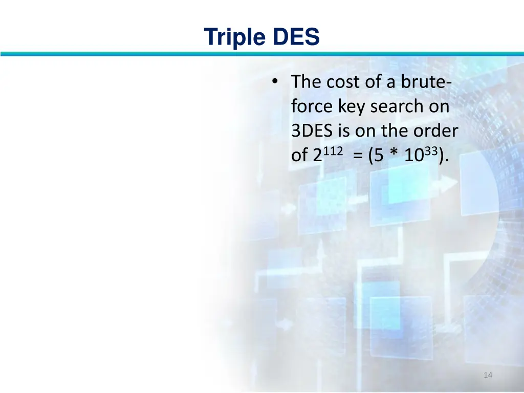 triple des 13